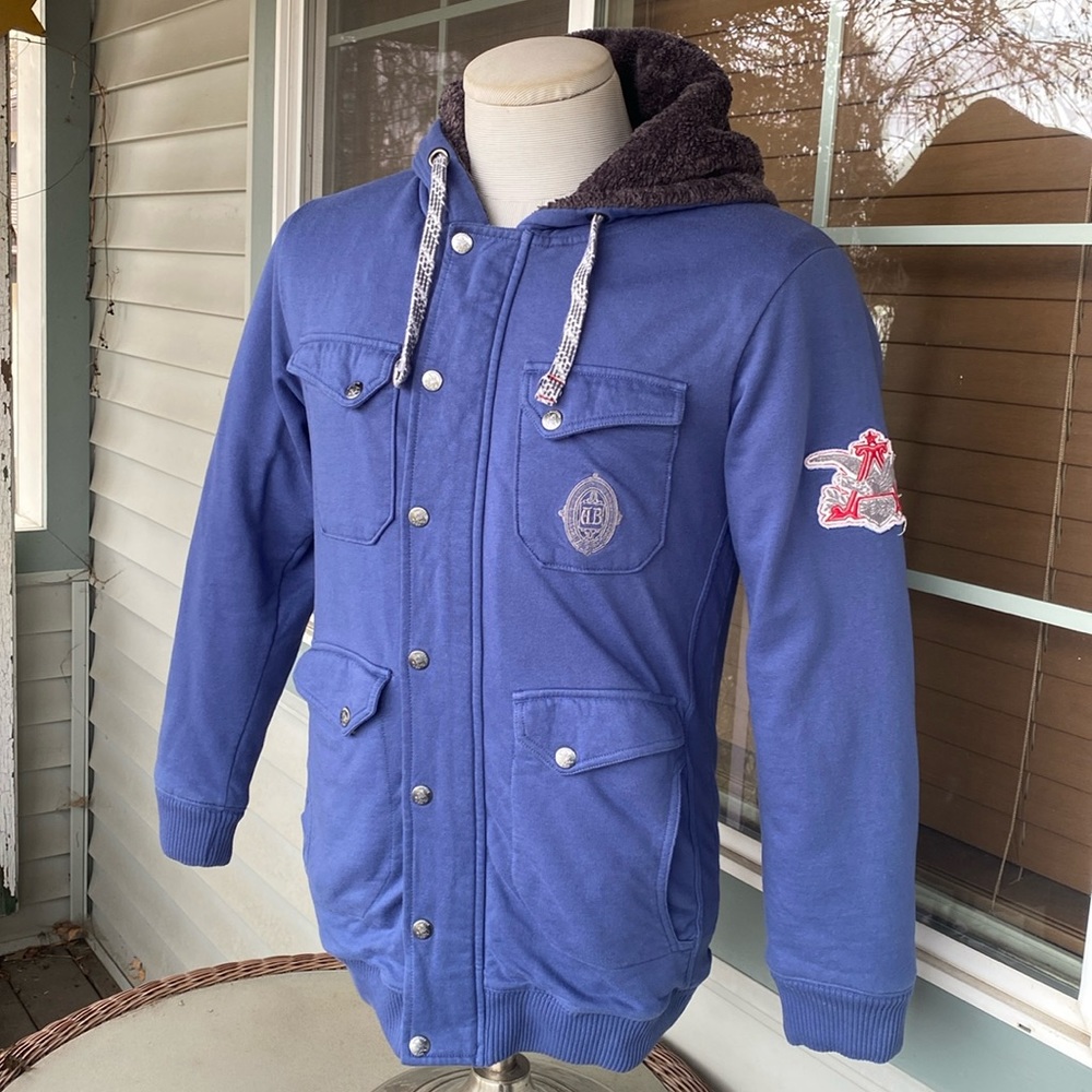 Anheuser-Busch fleece lined jacket. Size small.   Great condition.